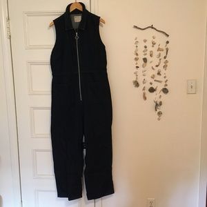 ASOS dark blue denim jumpsuit UK size 18/US size 14